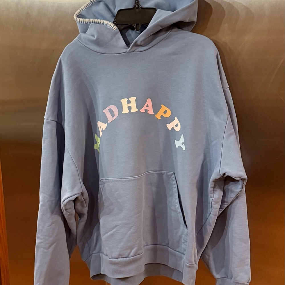 Madhappy Hoodie in Blue with Colorful Logo